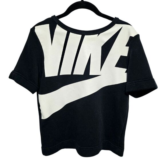 Nike Thick Knit Short Sleeve Monogrammed T Shirt Size XS - Picture 1 of 12